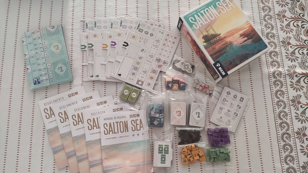 Salton Sea - Jogo de Tabuleiro