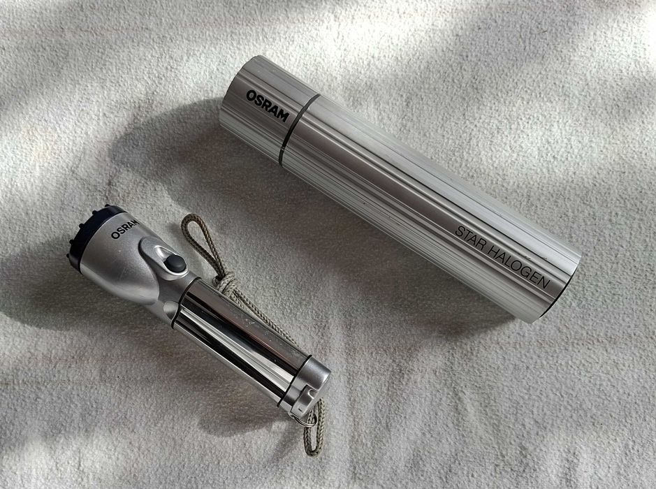 Duas pequenas Lanternas OSRAM, vintage