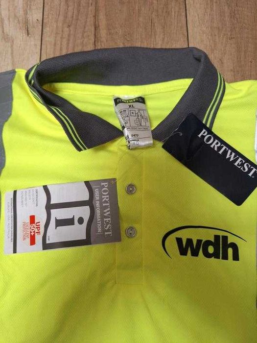 Нова Футболка поло світловідбиваюча Portwest s477, розмір XL