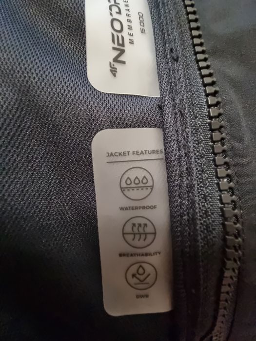 Soflshell kurtka męska 4F czarna XXL