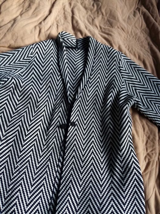 sweter damski czarno - biały XXXL 46