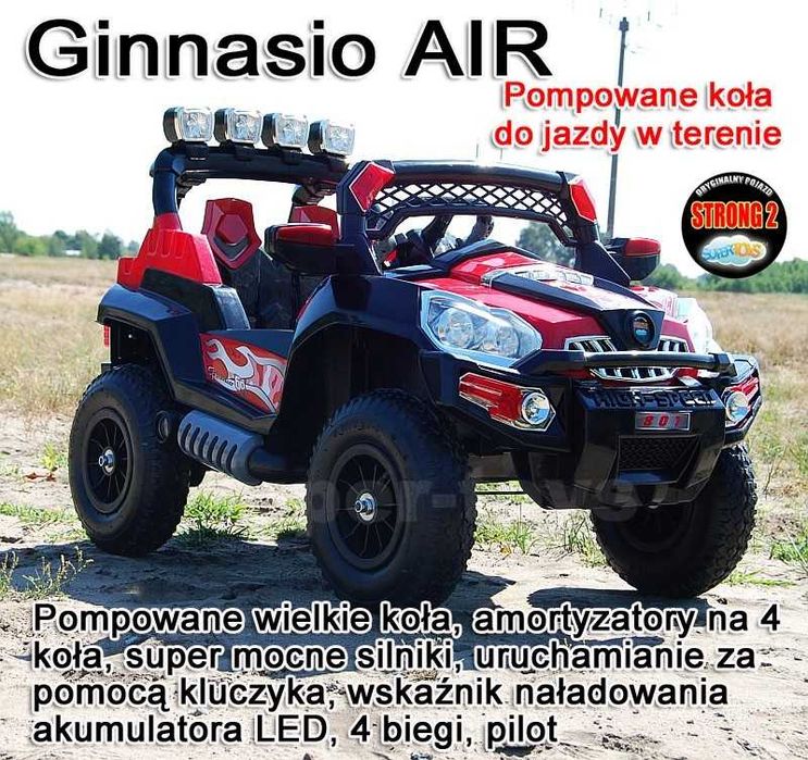 BAWIBUS.PL Auto samochód na akumulator BUGGY MEGA SUV jeep autko pilot