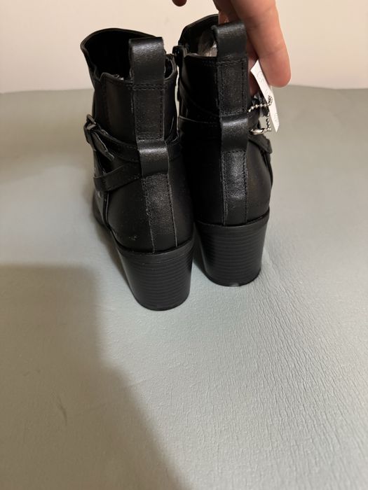 Hush Puppies Koturnowe Ankle Boots 40 Czarne