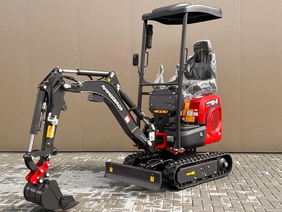 MINI GIRATORIA XN 12.8 RHINOCEROS 1000KG Motor Kubota