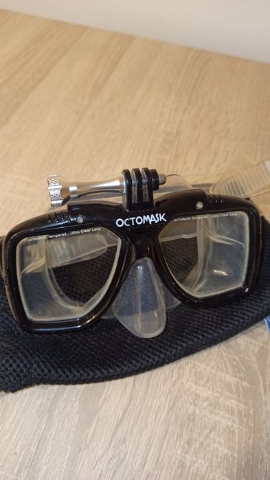Óculos Octomask (go pro) + Tubo Mergulho