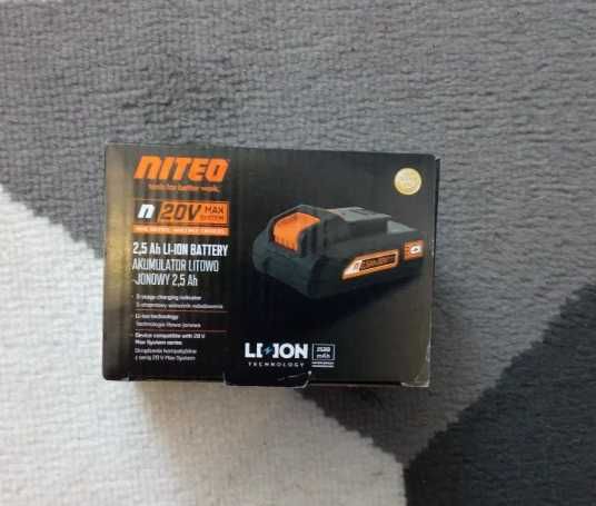 Akumulator Niteo 2,5 Ah Nowy
