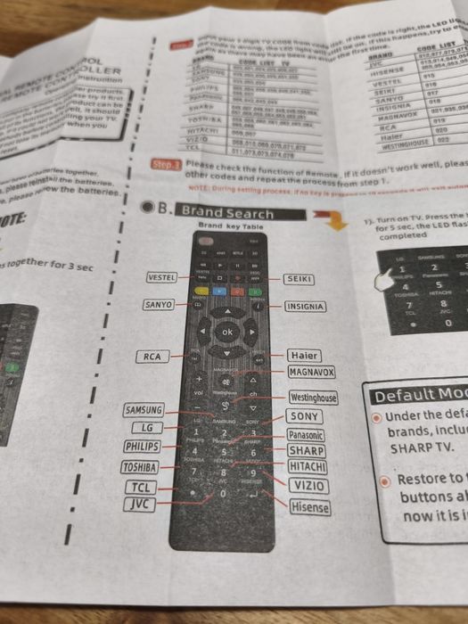 Comando TV universal novo ler anúncio