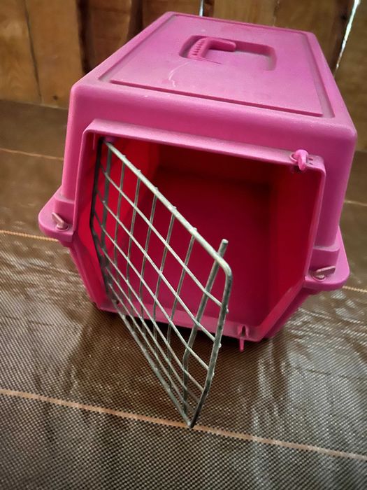 Caixa de transporte gato e cão