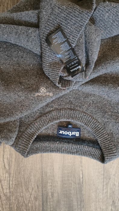 świetny wełniany sweter BARBOUR