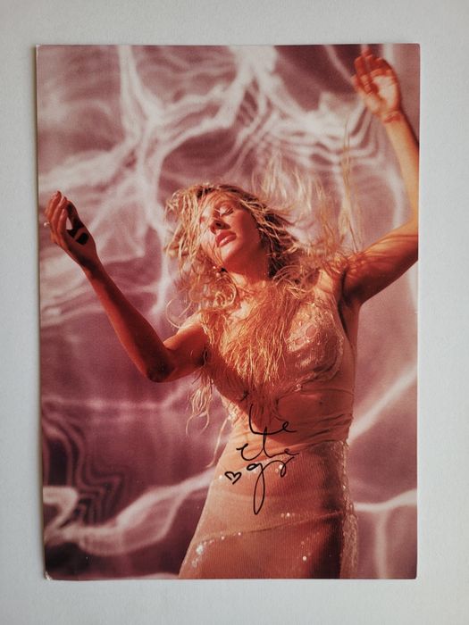 Sprzedam Ellie Goulding "Brightest Blue" (Signed Art Card)
