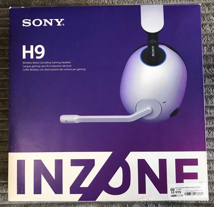 Ігрова бездротова гарнітура Sony Inzone H9 White (WHG900NW.CE7)
