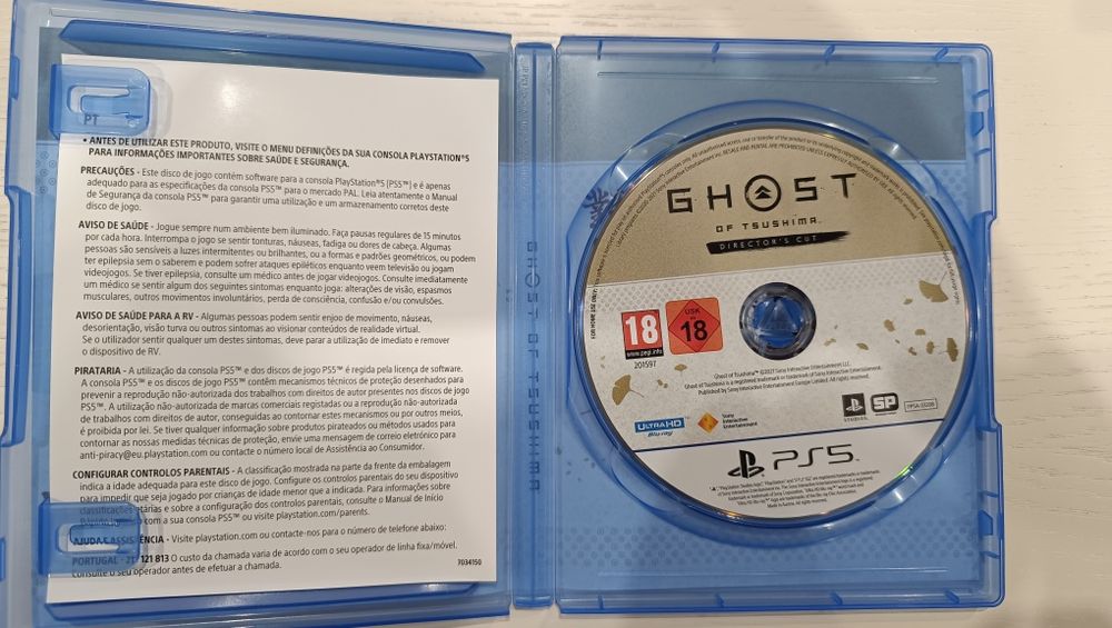 Vendo Ghost of Tsushima ps5