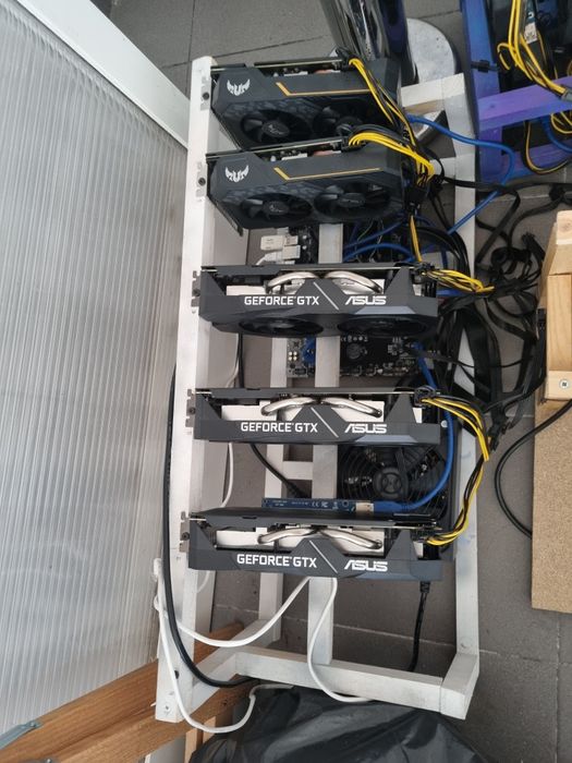 3 Rigs Mineração 23 placas 1660 super