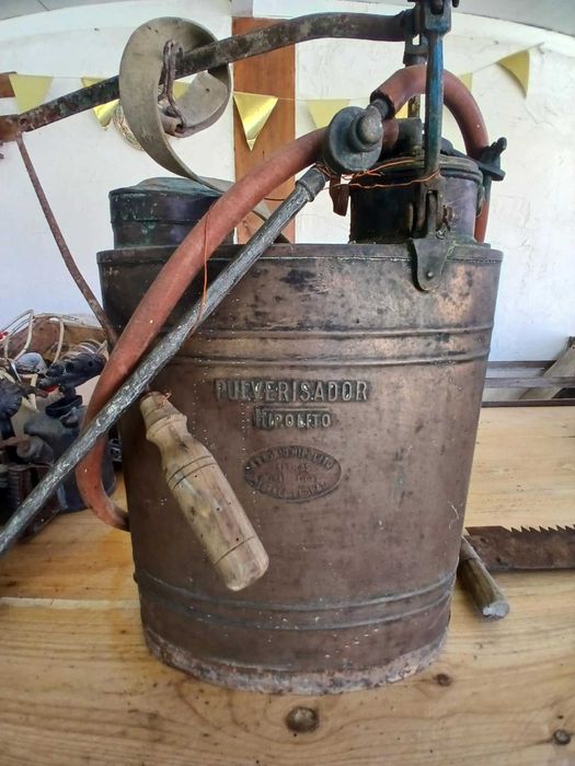 Pulverizador Hipolito em cobre