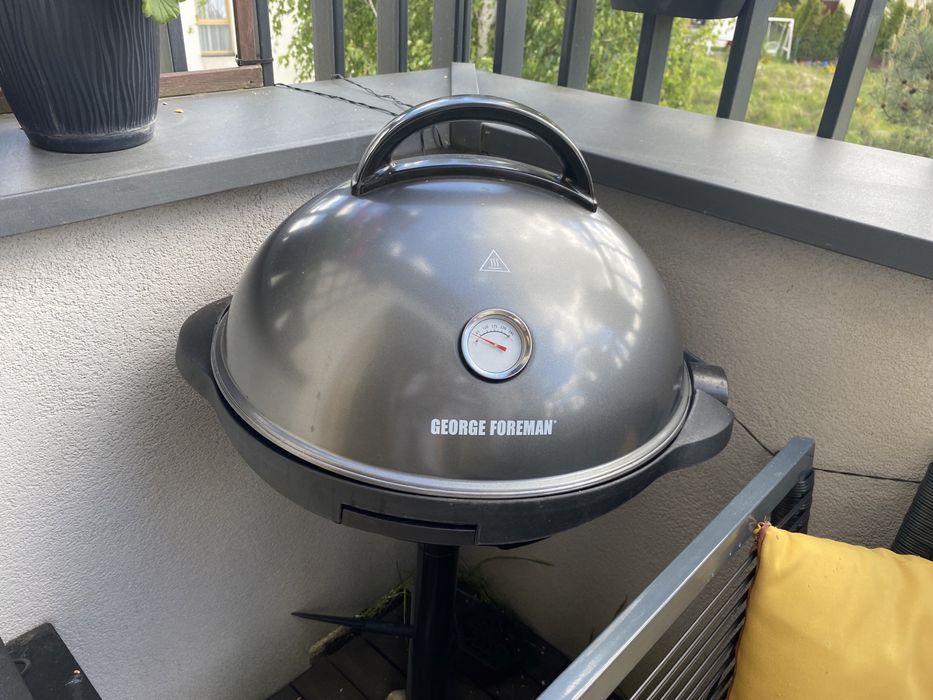 Grill elektryczny na balkon do ogrodu