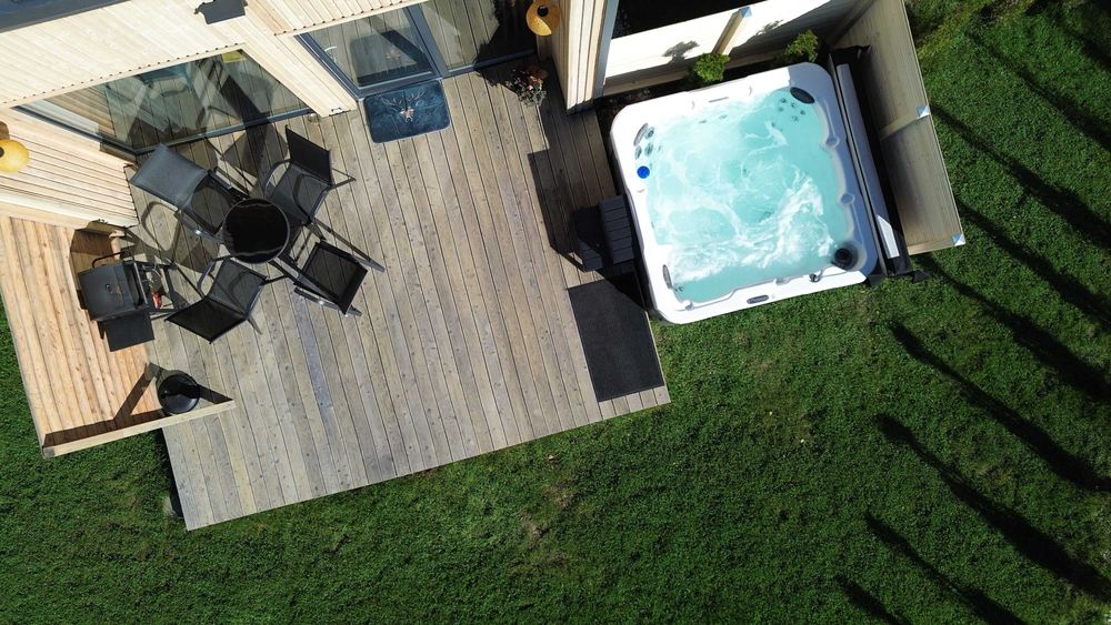Luksusowe domki w górach z jacuzzi