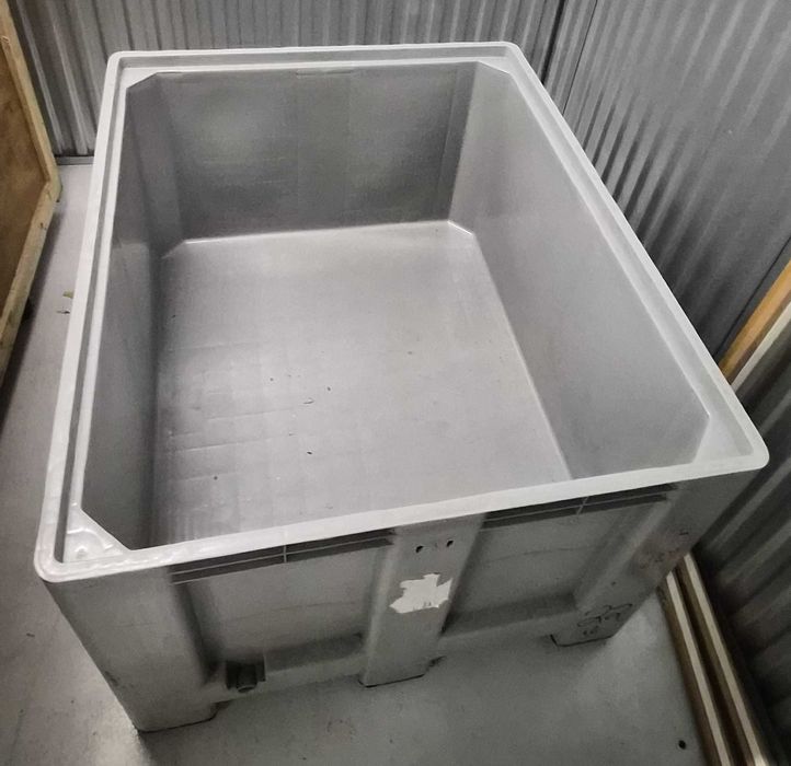 Palote/Contentor plástico 1200x1000x760mm para armazenagem/transporte