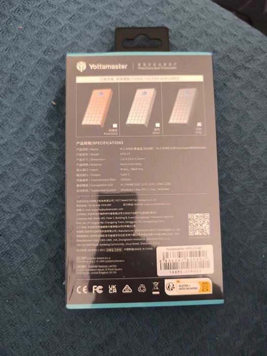 Caixa para disco externo