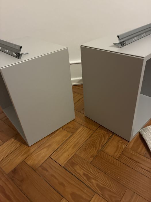 2 Modulos EKET 35x25x35 cinzentos