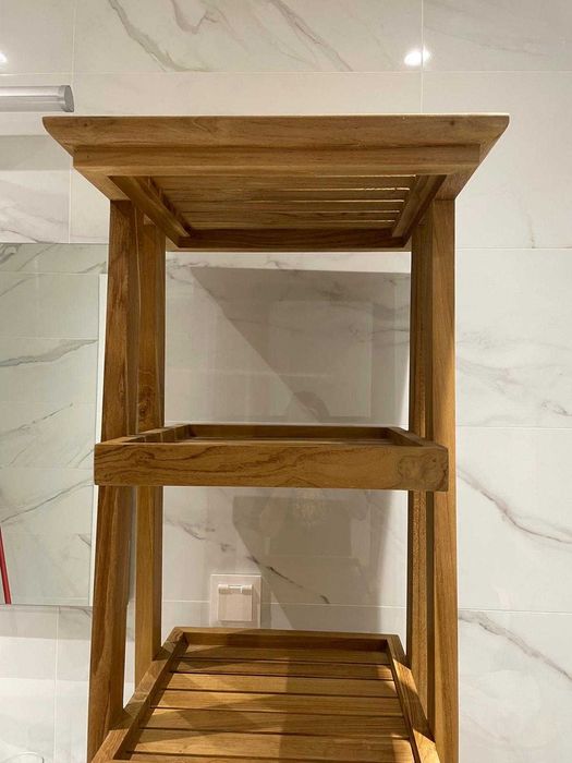 Armário de Casa-de-Banho em Carvalho