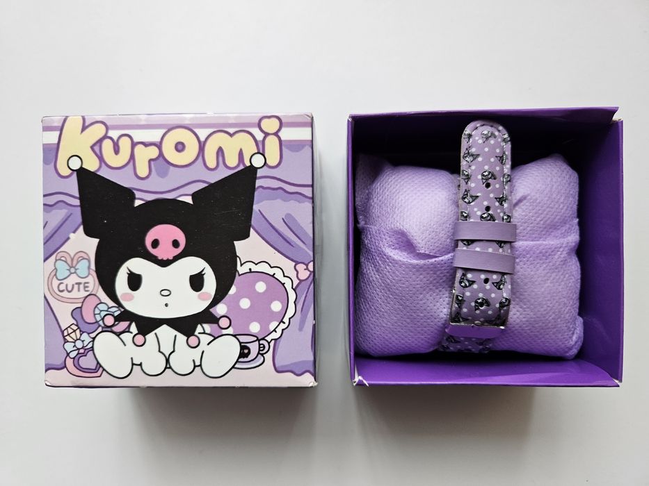 Nowy zegarek Kuromi Sanrio