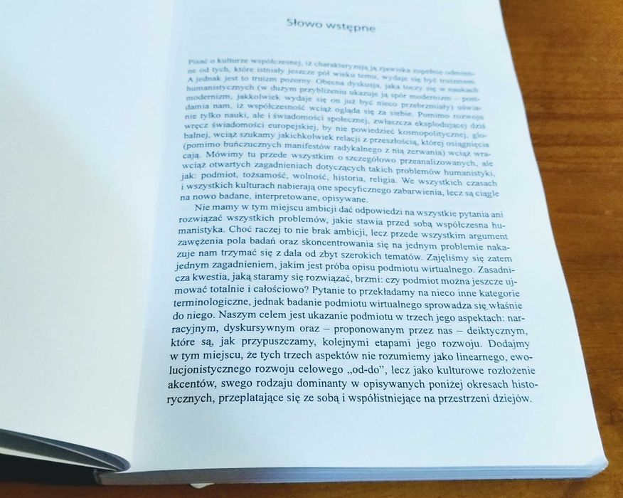 Narodziny podmiotu wirtualnego narracja, dyskurs, deixis Grzegorz Kubiński