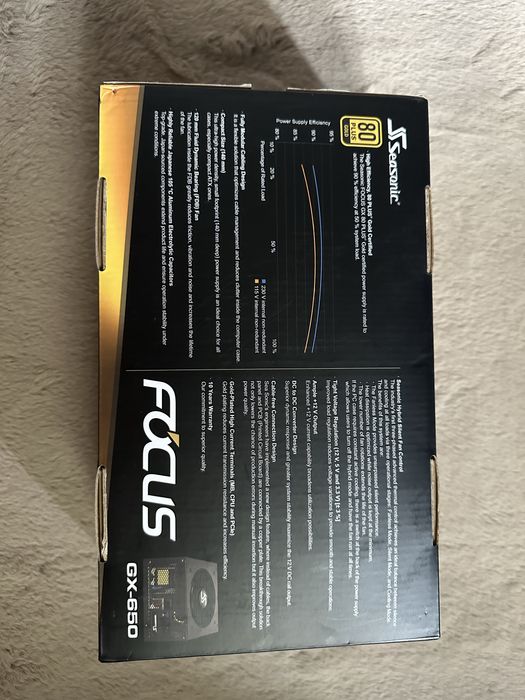 Seasonic GX-650 650W 80+ Gold — Full Modular