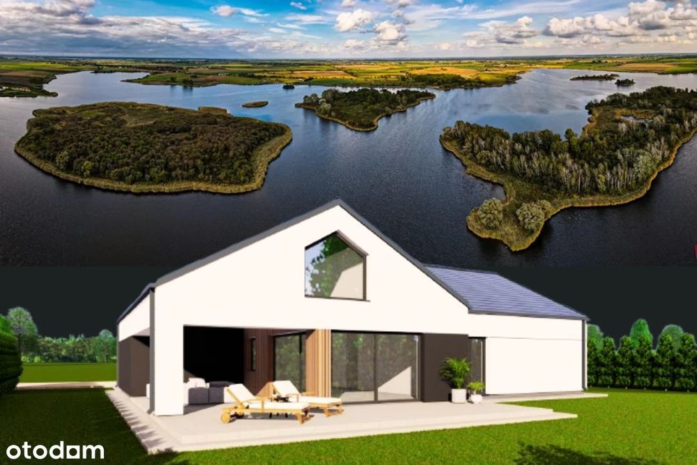 PIERSKO | Dom 50 m od jeziora | cisza, natura, idealny dla rodziny