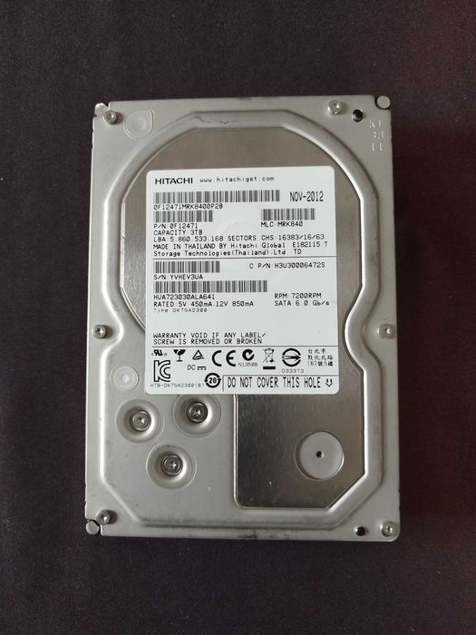 Dysk HDD Hitachi 3TB