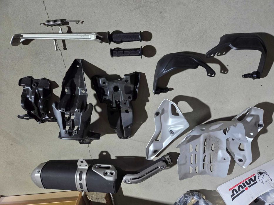 Yamaha Tenere 700 części - Tylny ogon, osłona, handbary