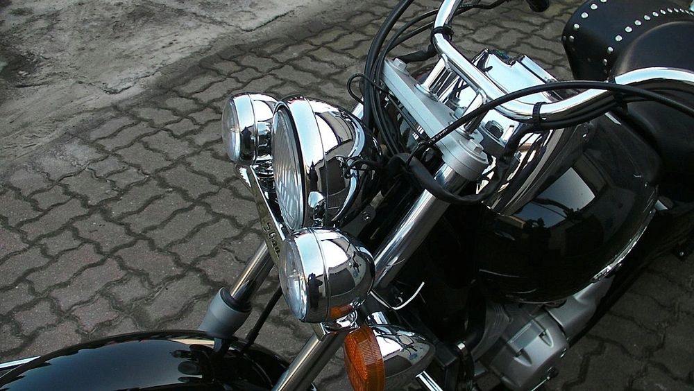 Stelaż Pod Lampy Dedykowany Do Honda Vt Shadow 125 + Lampy
