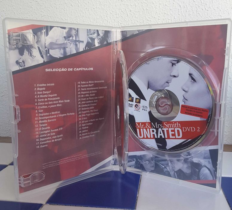 DVD "Mr. and Mrs. Smith: Unrated" - Edição Especial de 2 Discos