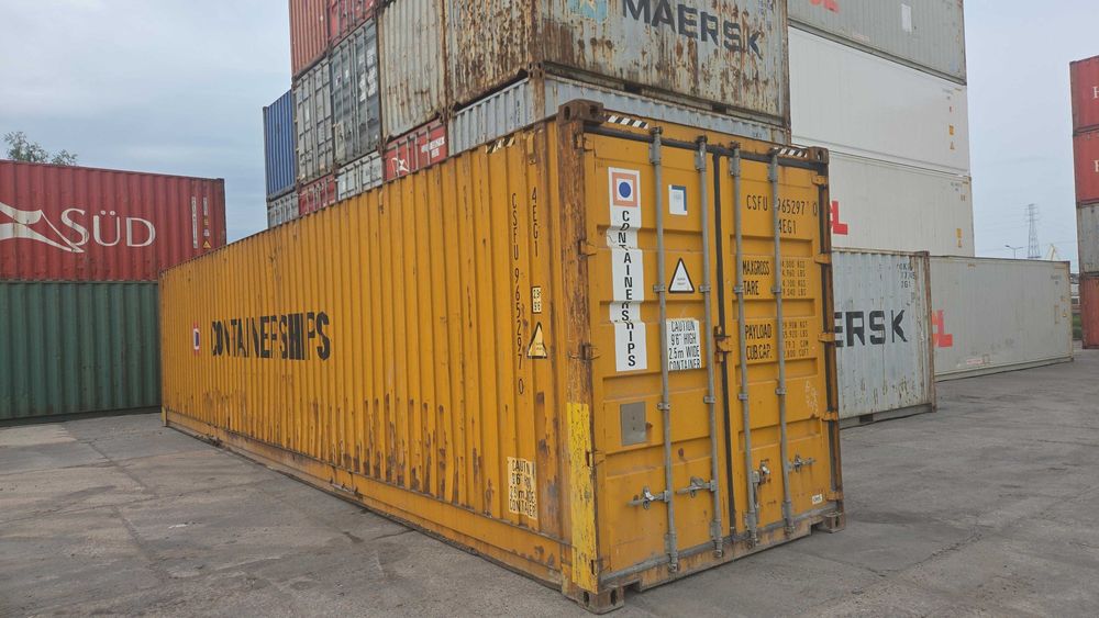 I Kontener magazyn 40 HCPW OKAZJA suchy i szczelny - Gdańsk