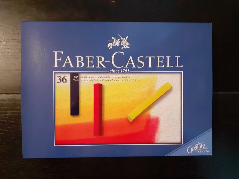 Caixa Faber-Castell 36 pastéis - descida preço