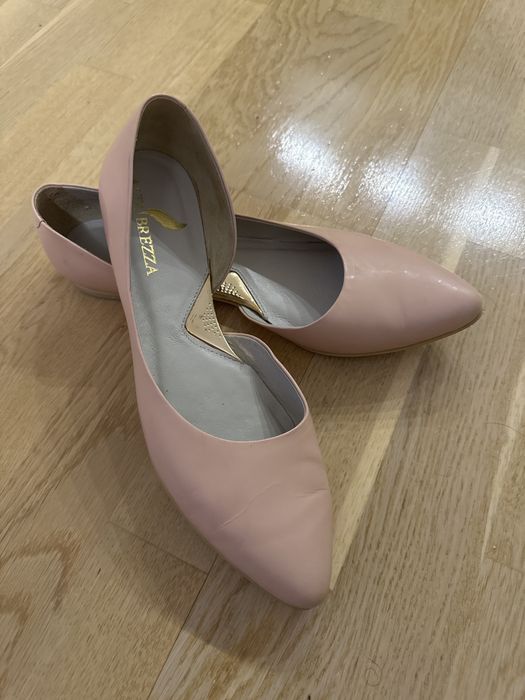 Балетки Alta Brezza пудровые 25.5 см