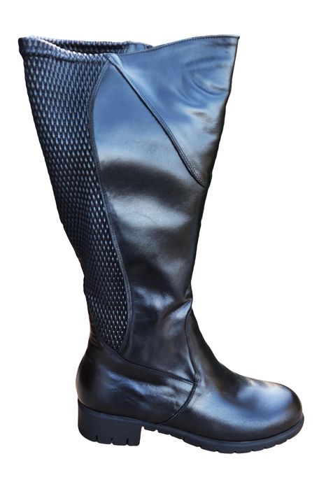 Kozaki Filipczyk skórzane czarne tęg.H obw.44-46 nr39