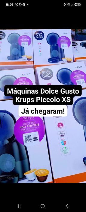 Maquinas dolce gusto novas em caixa