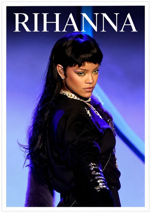 Lote 7 Posters novos Rihanna