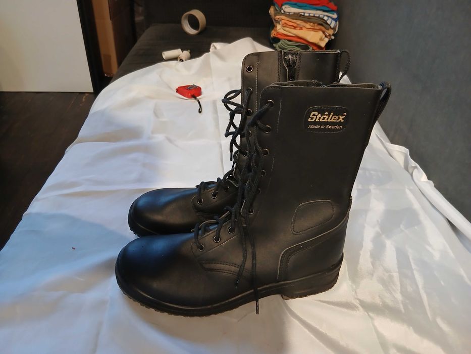 Buty robocze taktyczne 44 45 29cm Arbesko Stalex z podnoskiem