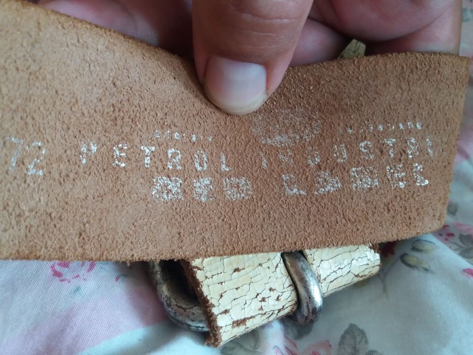 ременгь, Рetrol industries Made in Germany!! Шкіра.
