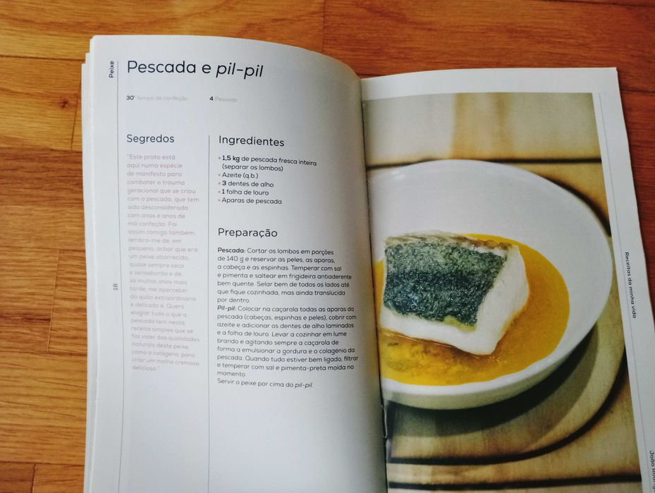 Caderno Receitas da minha vida