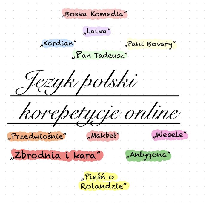 Korepetycje język polski