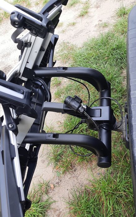 Range Rover bagażnik rowerowy Thule 924 / 926 na 2 lub 3 rowery elektryki jak NOWY