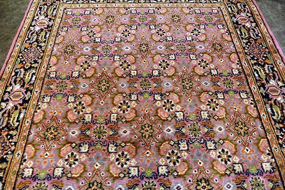 Tapete Persa TABRIZ original, Lã sobre Algodão, feito à mão e com 180cm x 120cm