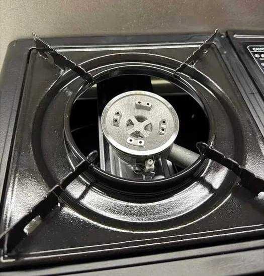 Настільна газова плита портативна газовая плитка п'єзопідпал