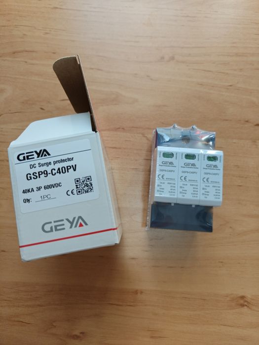 ПЗІП захист від перенапруги GEYA GSP9 3P 600VDC