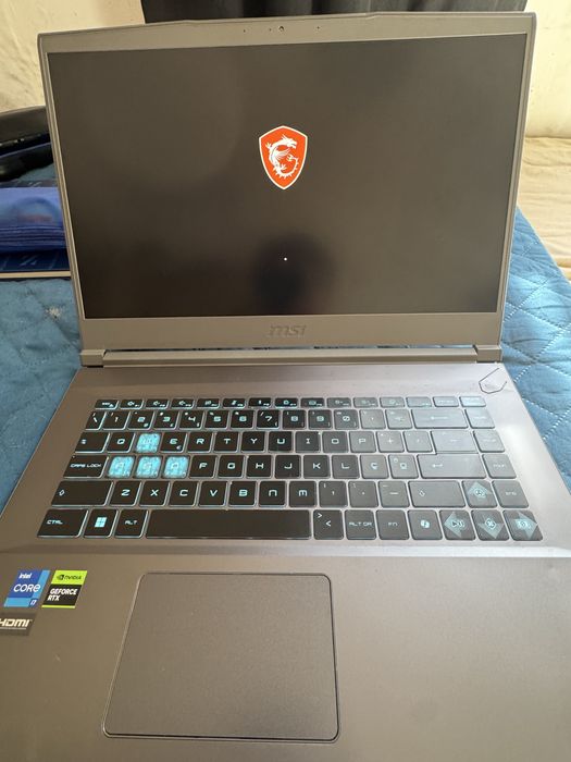 MSI Thin 15 i7-12650H + RTX 3050 16GB 512GB - Como Novo