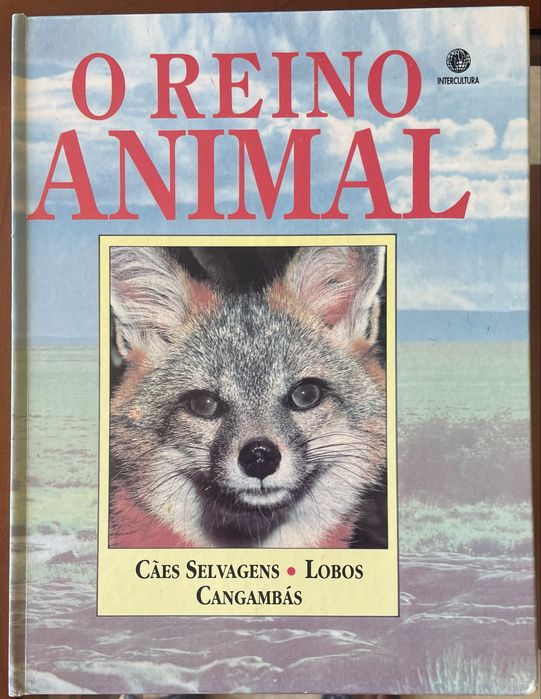 2 livros da coleção "O Reino Animal"