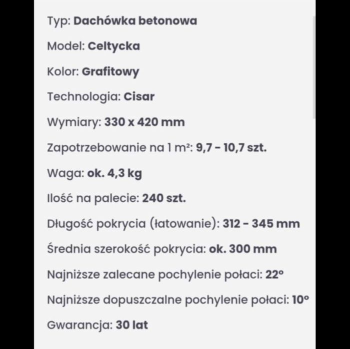 Dachówka BRAAS Celtycka Cisar grafitowy