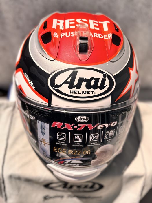Arai RX - 7 V  EVO  Hayden Reset